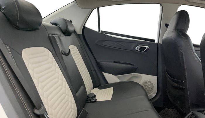 2021 Hyundai AURA SX PLUS 1.2 AMT, Petrol, Automatic, 20,257 km, Right Side Rear Door Cabin