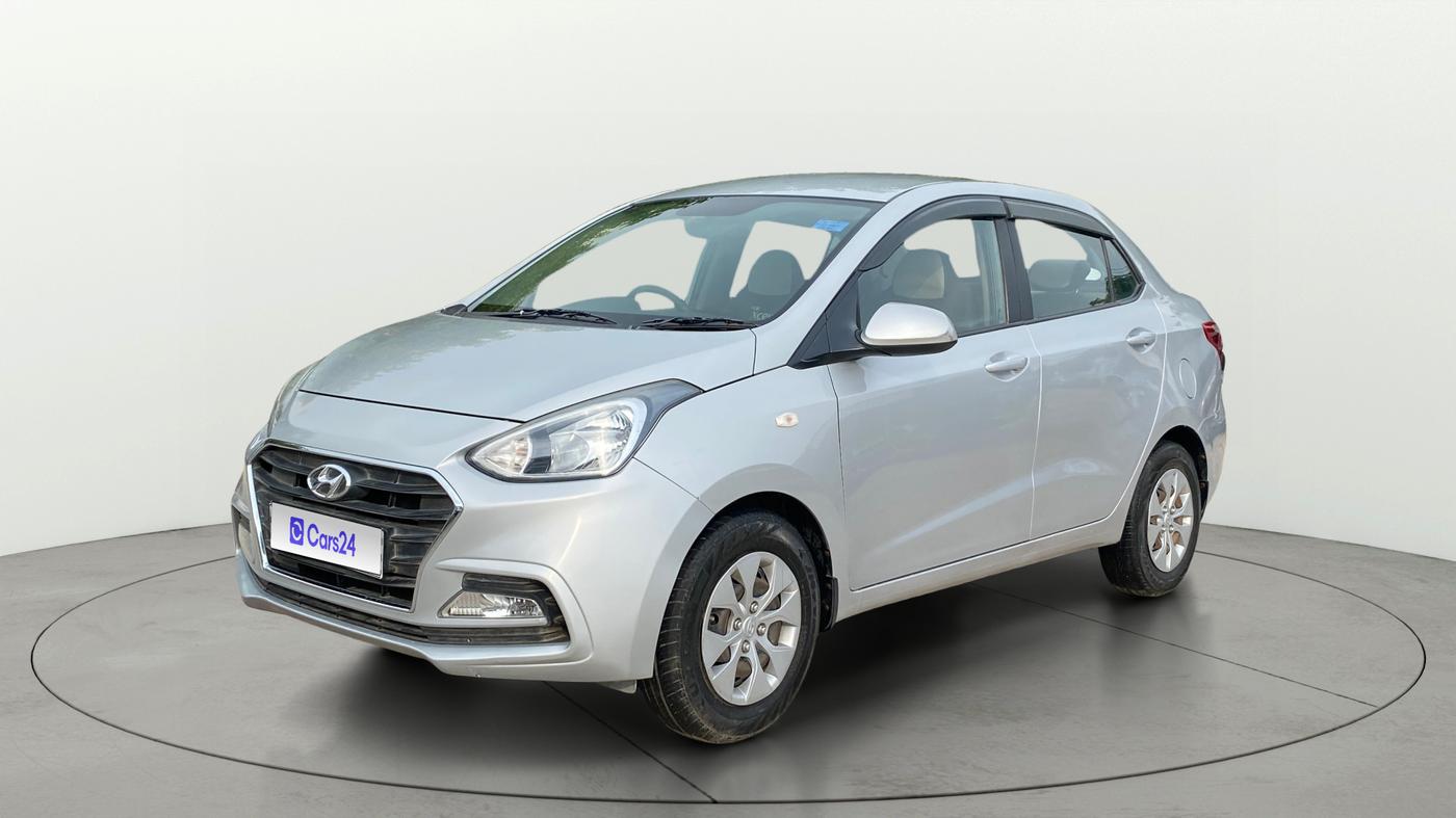 2018 Hyundai Xcent E+, Petrol, Manual, 97,614 km, Left Front Diagonal