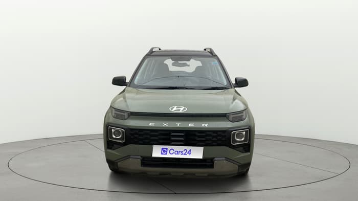2024 Hyundai EXTER SX(O) CONNECT 1.2 AMT DUAL TONE, Petrol, Automatic, 28,151 km, Front