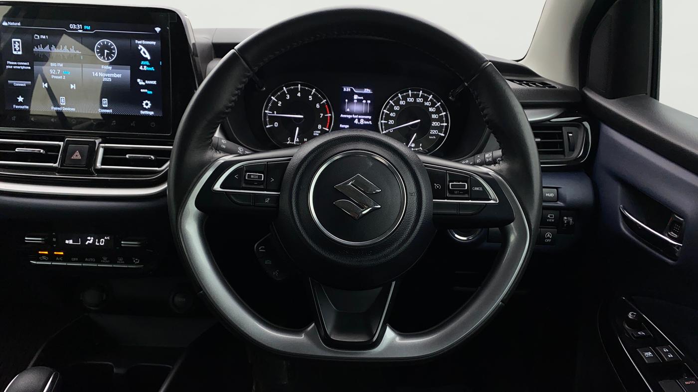 2023 Maruti Baleno ALPHA 1.2 AGS, Petrol, Automatic, 13,394 km, Steering Wheel Close Up