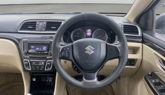2017 Maruti Ciaz ZETA 1.4  MT PETROL, CNG, Manual, 63,310 km, Steering Wheel Close Up