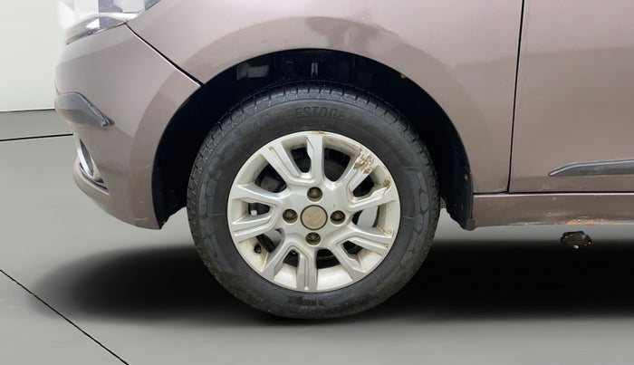 2018 Tata Tiago XZ PETROL, Petrol, Manual, 89,540 km, Left Front Wheel