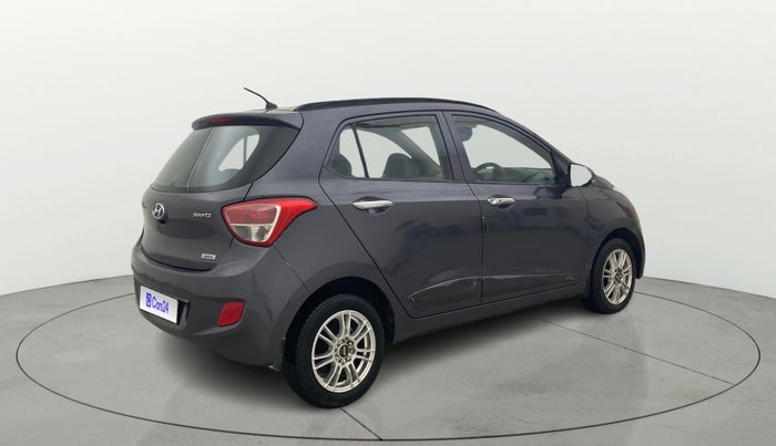 2014 Hyundai Grand i10 SPORTZ AT 1.2 KAPPA VTVT, Petrol, Automatic, 48,420 km, Right Back Diagonal