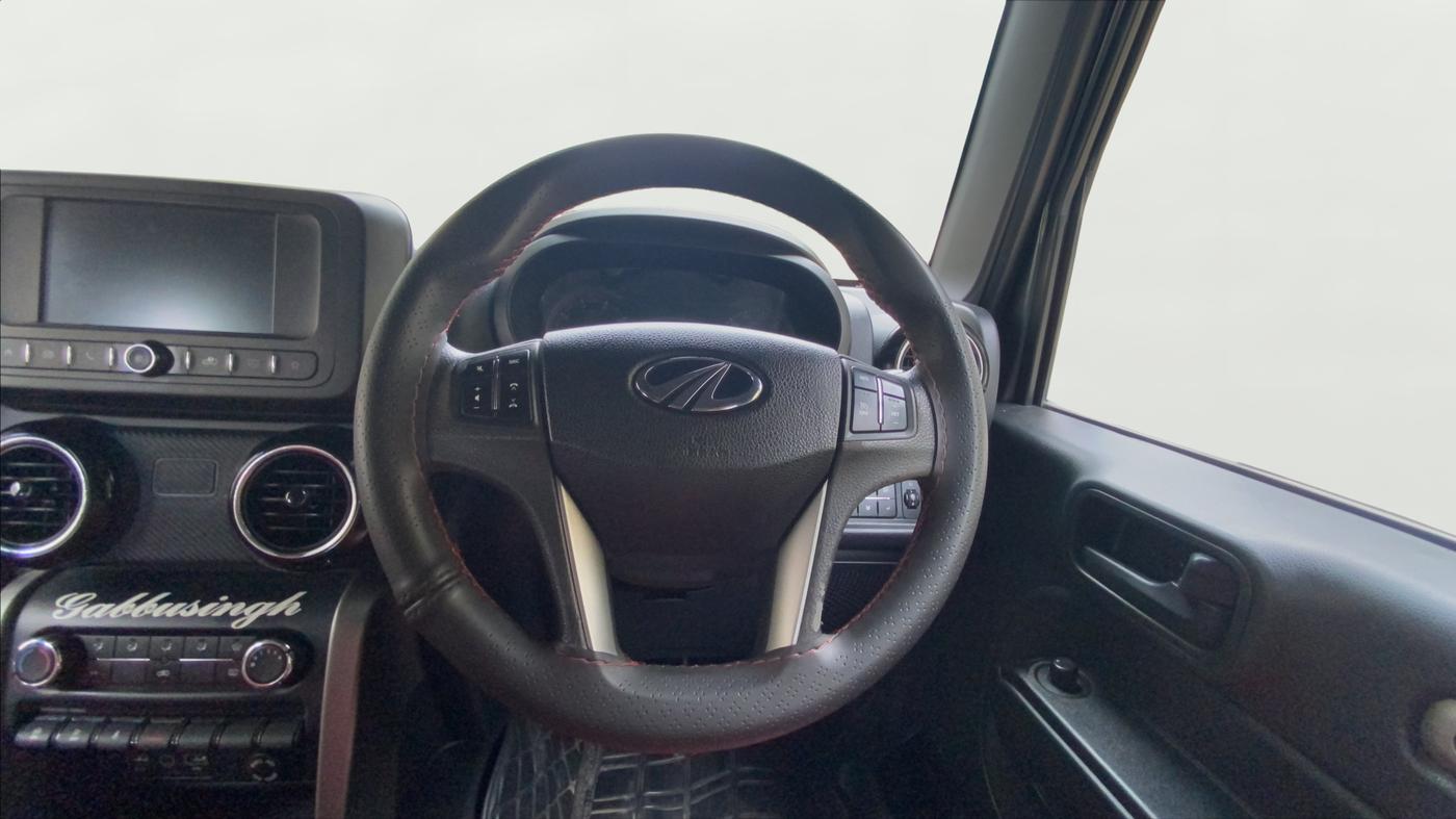 2021 Mahindra Thar LX HT PETROL 4WD MT, Petrol, Manual, 44,544 km, Steering Wheel Close Up
