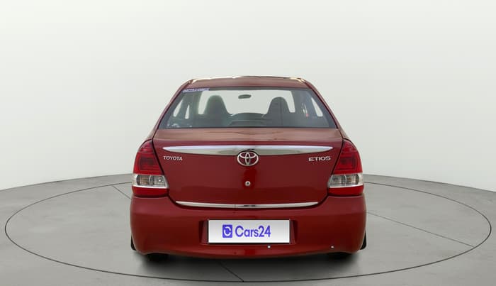 2012 Toyota Etios G, Petrol, Manual, 53,710 km, Back/Rear