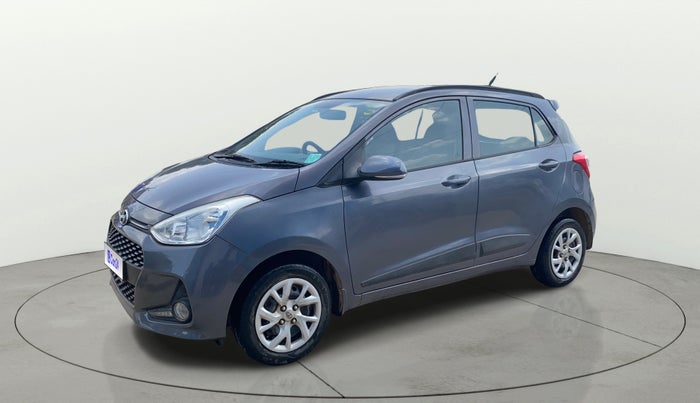 2019 Hyundai Grand i10 SPORTZ 1.2 KAPPA VTVT, Petrol, Manual, 26,321 km, Left Front Diagonal