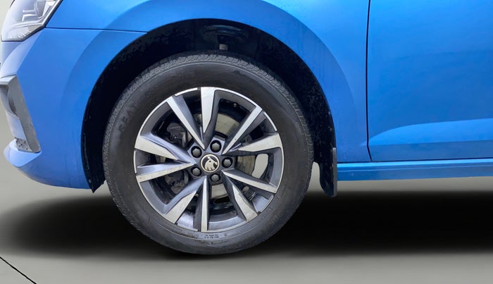 2022 Skoda SLAVIA STYLE 1.0L TSI AT, Petrol, Automatic, 81,938 km, Left Front Wheel