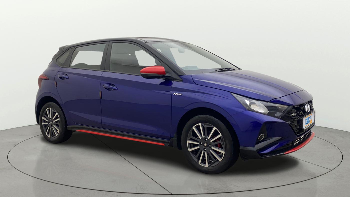 2021 Hyundai NEW I20 N LINE N6 1.0 TURBO GDI IMT, Petrol, Manual, 19,331 km, Right Front Diagonal