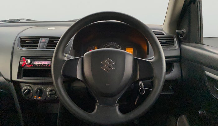 2014 Maruti Swift LXI, Petrol, Manual, 96,432 km, Steering Wheel Close Up