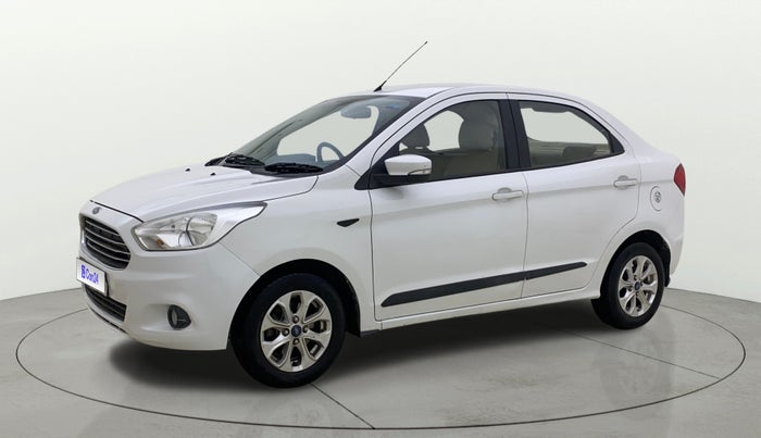 2018 Ford Figo Aspire TITANIUM 1.2 PETROL, CNG, Manual, 44,366 km, Left Front Diagonal