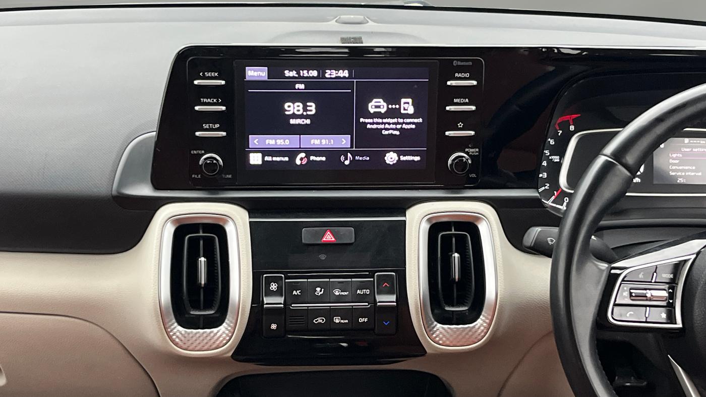 2022 KIA SONET HTX ANNIVERSARY EDITION 1.0 IMT, Petrol, Manual, 61,897 km, Air Conditioner