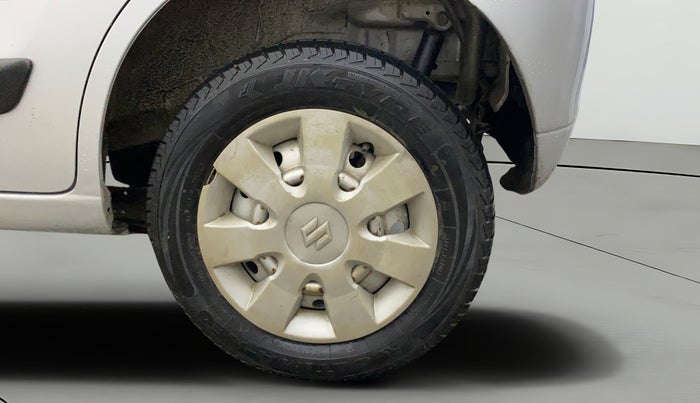 2014 Maruti Wagon R 1.0 LXI, Petrol, Manual, 60,043 km, Left Rear Wheel