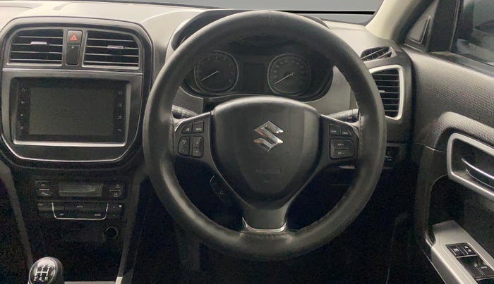 2022 Maruti Vitara Brezza ZXI, Petrol, Manual, 26,637 km, Steering Wheel Close Up