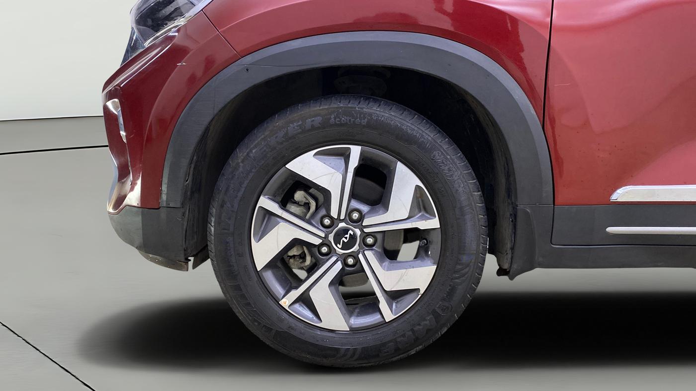 2023 KIA SONET HTX 1.0 DCT, Petrol, Automatic, 14,230 km, Left Front Wheel
