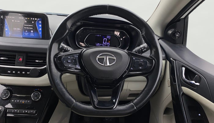 2023 Tata NEXON XZ PLUS LUXURY SUNROOF PETROL, Petrol, Manual, 53,828 km, Steering Wheel Close Up