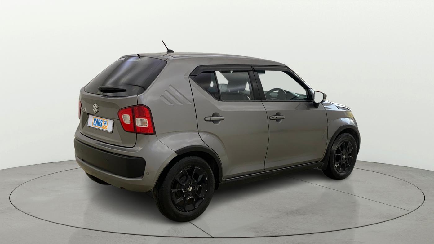 2018 Maruti IGNIS ZETA 1.2 AMT, CNG, Automatic, 73,471 km, Right Back Diagonal