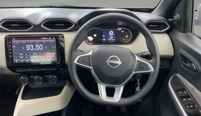 2024 Nissan MAGNITE  XE AMT EZ Shift, Petrol, Automatic, 1,849 km, Steering Wheel Close Up