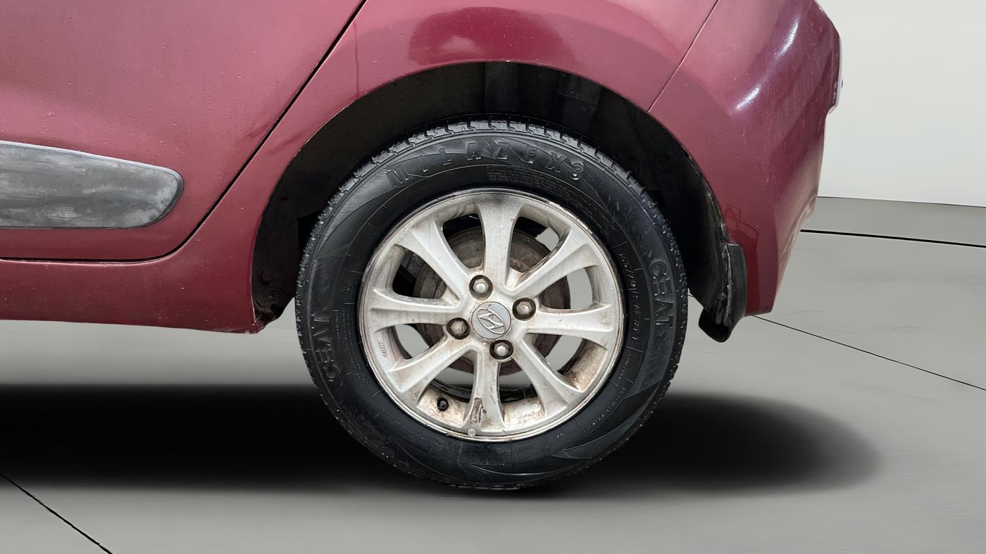 2014 Hyundai Grand i10 ASTA AT 1.2 KAPPA VTVT, Petrol, Automatic, 57,524 km, Left Rear Wheel