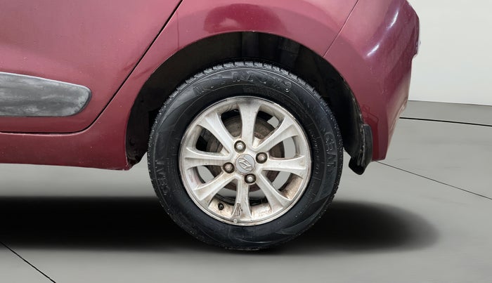 2014 Hyundai Grand i10 ASTA AT 1.2 KAPPA VTVT, Petrol, Automatic, 57,354 km, Left Rear Wheel