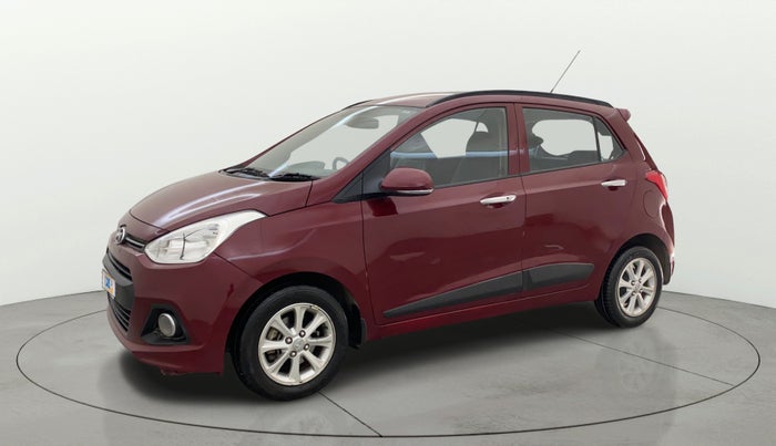 2015 Hyundai Grand i10 ASTA AT 1.2 KAPPA VTVT, Petrol, Automatic, 36,733 km, Left Front Diagonal