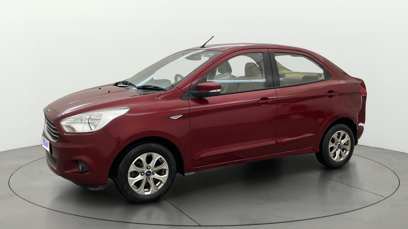 2016 Ford Figo Aspire TITANIUM 1.2 PETROL, Petrol, Manual, 14,716 km, Left Front Diagonal