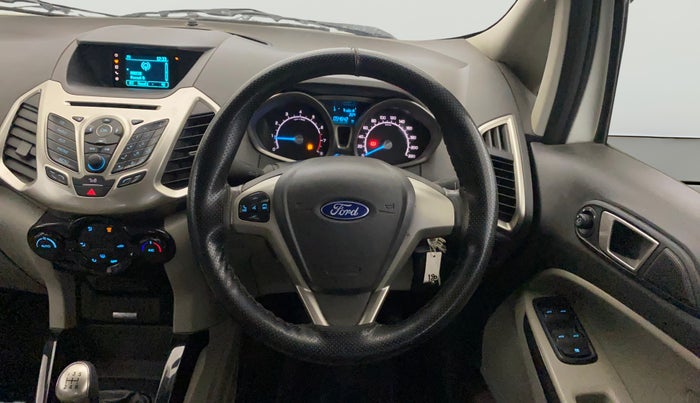 2015 Ford Ecosport TITANIUM 1.5L PETROL, Petrol, Manual, 54,642 km, Steering Wheel Close Up