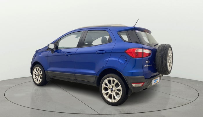 2018 Ford Ecosport TITANIUM + 1.5L PETROL AT, Petrol, Automatic, 93,998 km, Left Back Diagonal