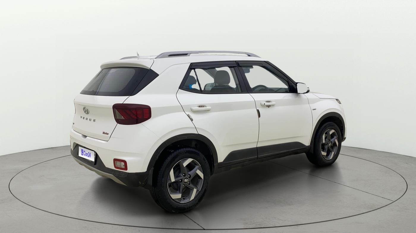 2021 Hyundai VENUE SX 1.0 TURBO IMT, Petrol, Manual, 63,480 km, Right Back Diagonal
