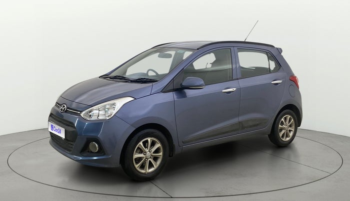 2016 Hyundai Grand i10 ASTA 1.2 KAPPA VTVT, Petrol, Manual, 44,608 km, Left Front Diagonal
