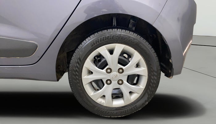 2015 Hyundai Grand i10 SPORTZ 1.2 KAPPA VTVT, Petrol, Manual, 76,808 km, Left Rear Wheel