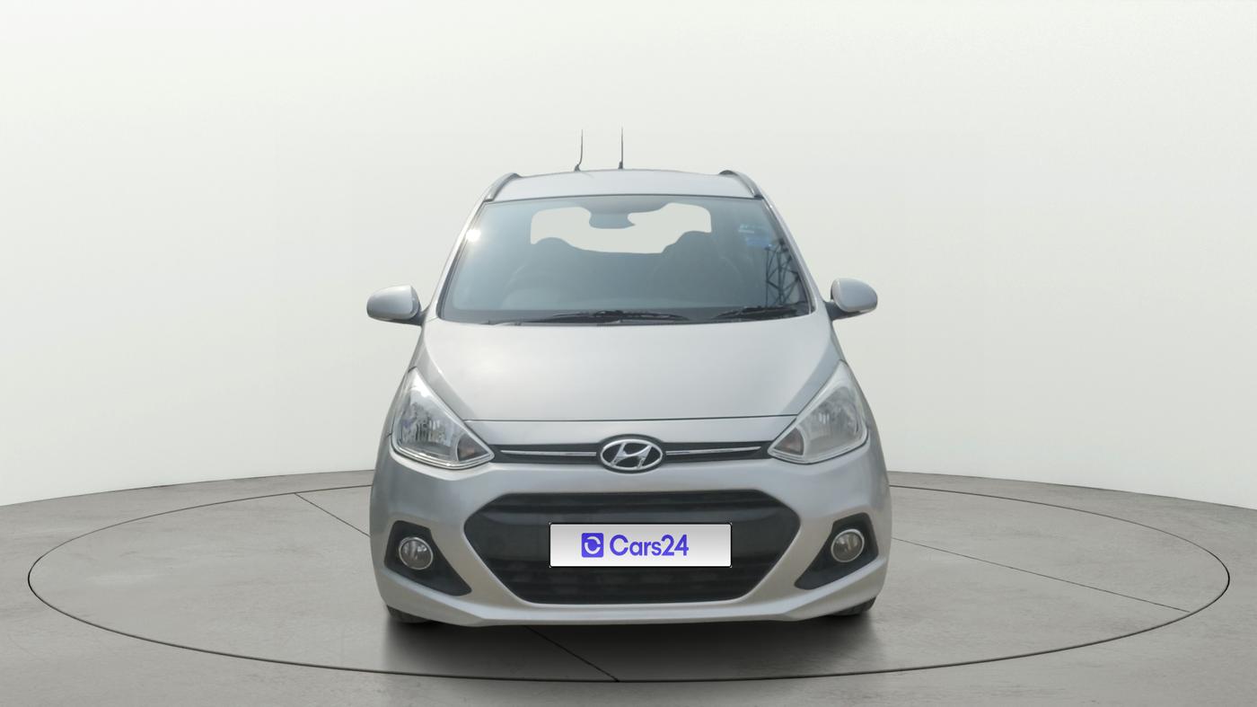 2016 Hyundai Grand i10 ASTA (O) AT 1.2 KAPPA VTVT, Petrol, Automatic, 55,073 km, Front