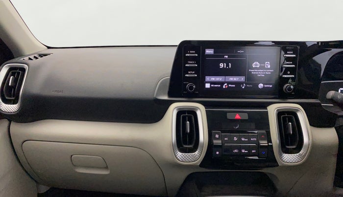 2021 KIA SONET HTX 1.0 IMT, Petrol, Manual, 38,938 km, Air Conditioner