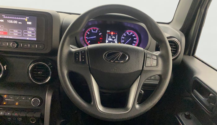 2021 Mahindra Thar LX  P 4WD AT CONVERTIBLE, Petrol, Automatic, 25,056 km, Steering Wheel Close Up