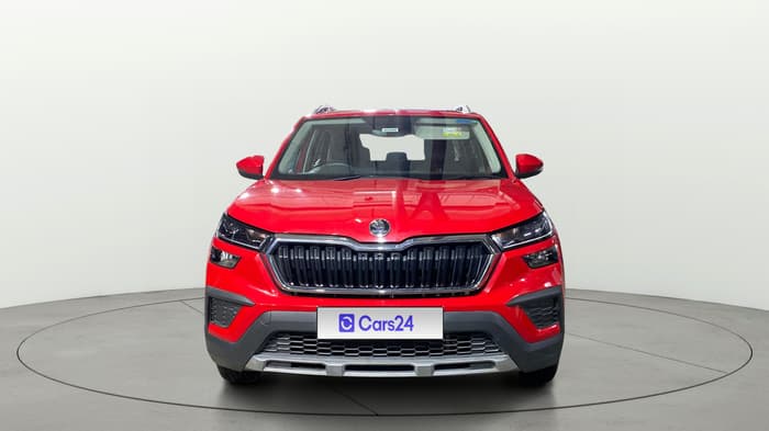 2025 Skoda KUSHAQ  Signature 1.0L TSI MT , Petrol, Manual, 2,556 km, Front