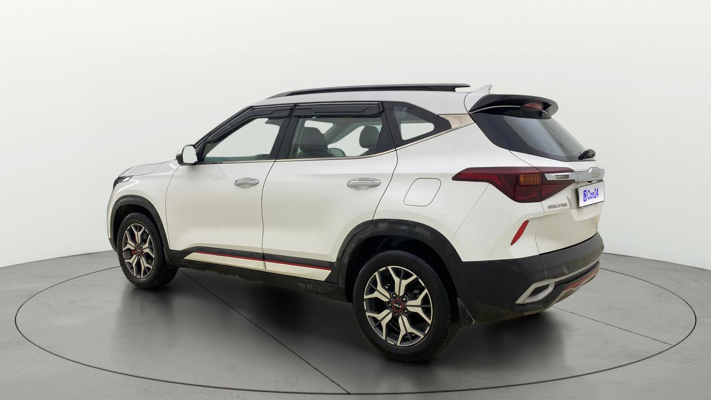 2021 KIA SELTOS GTX PLUS DCT 1.4 PETROL, Petrol, Automatic, 61,325 km, Left Back Diagonal