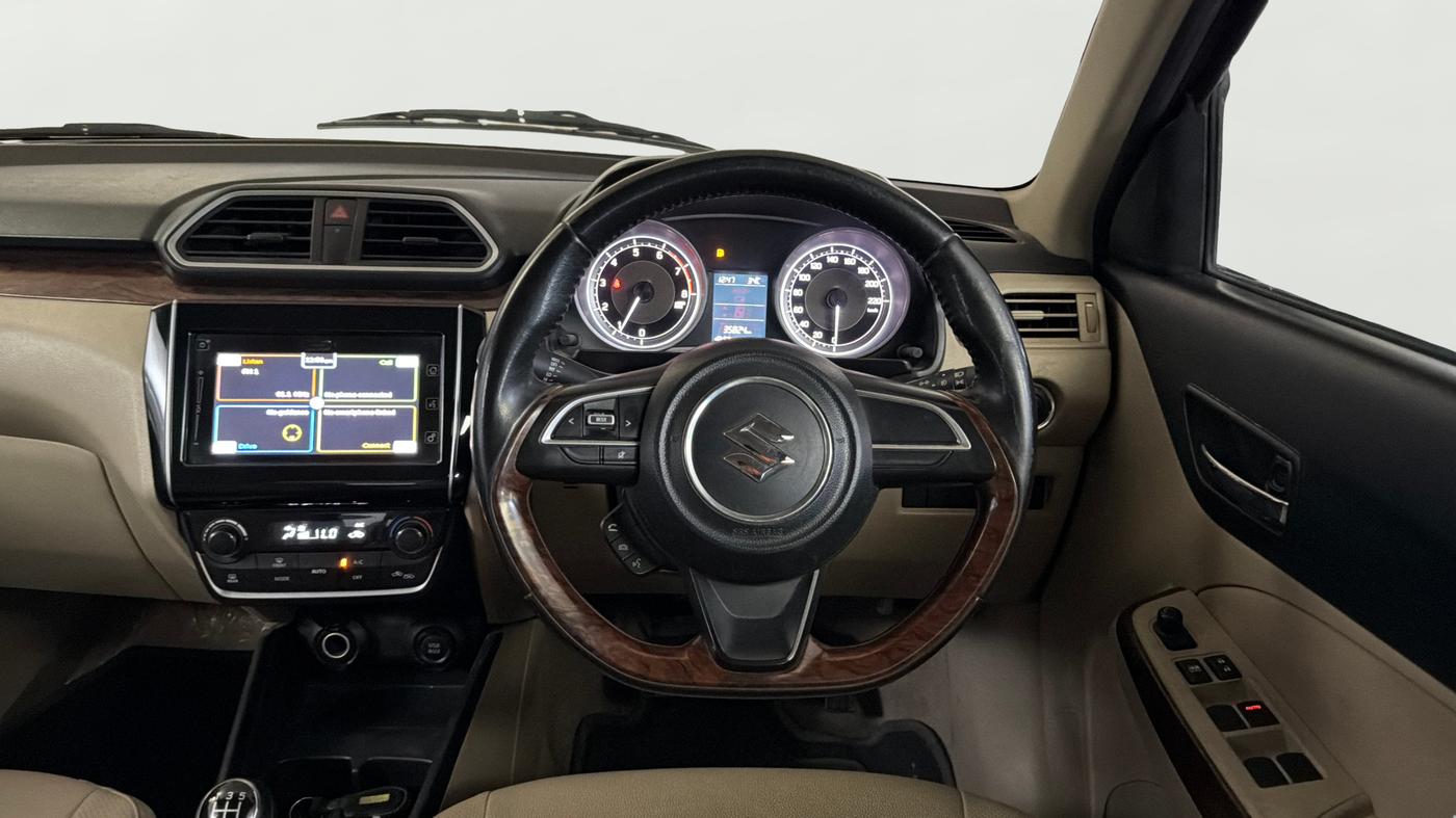 2017 Maruti Dzire ZXI PLUS, Petrol, Manual, 35,814 km, Steering Wheel Close Up
