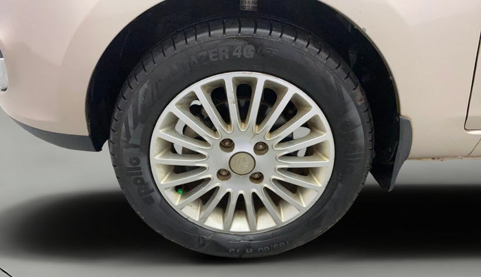2014 Tata Zest XMS PETROL, Petrol, Manual, 33,924 km, Left Front Wheel