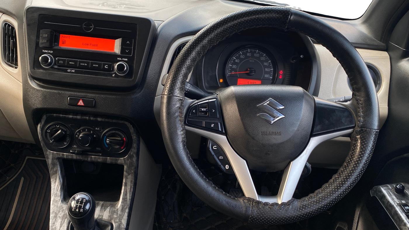 2021 Maruti New Wagon-R VXI 1.2, Petrol, Manual, 51,429 km, Steering Wheel Close Up