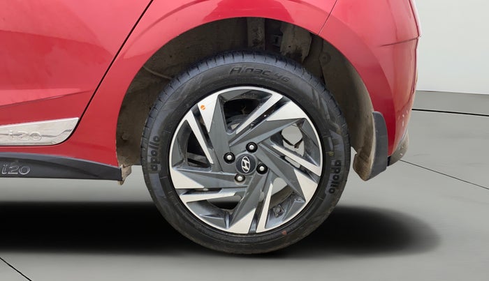 2021 Hyundai NEW I20 ASTA (O) 1.0 TURBO GDI DCT, Petrol, Automatic, 51,110 km, Left Rear Wheel