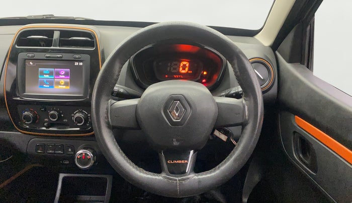 2019 Renault Kwid CLIMBER 1.0 AMT, Petrol, Automatic, 72,955 km, Steering Wheel Close Up
