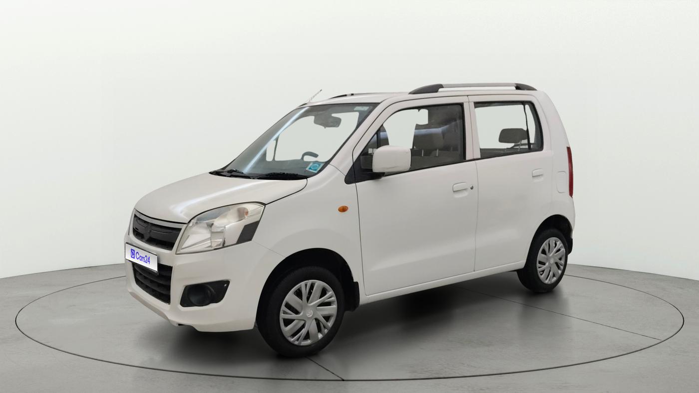 2017 Maruti Wagon R 1.0 VXI OPT, Petrol, Manual, 20,396 km, Left Front Diagonal