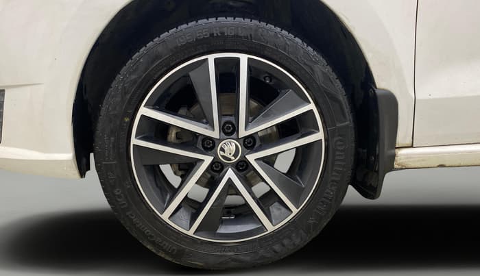 2018 Skoda Rapid 1.6 MPI STYLE PLUS MT, Petrol, Manual, 73,107 km, Left Front Wheel
