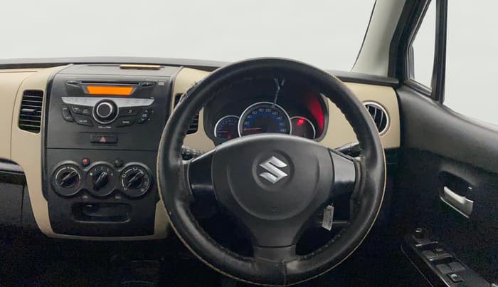 2017 Maruti Wagon R 1.0 VXI, Petrol, Manual, 11,056 km, Steering Wheel Close Up