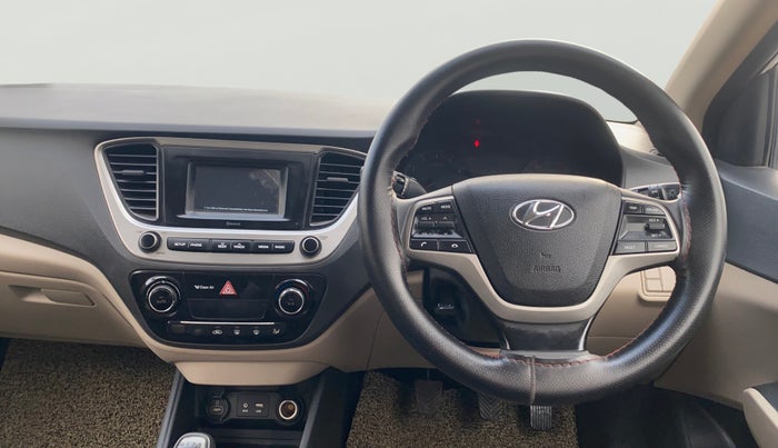 2018 Hyundai Verna 1.4 EX PETROL, Petrol, Manual, 78,708 km, Steering Wheel Close Up