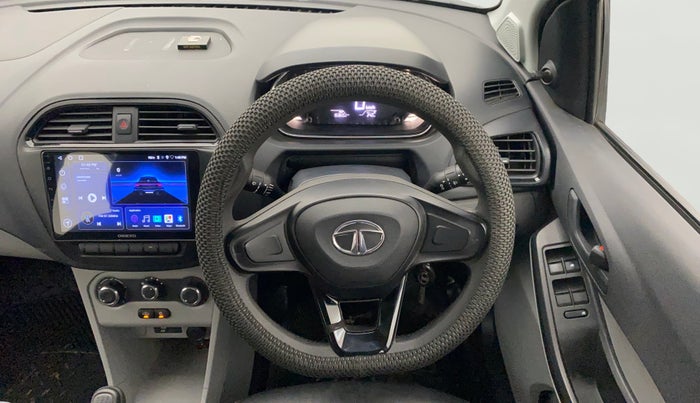 2023 Tata Tiago XM CNG, CNG, Manual, 15,340 km, Steering Wheel Close Up