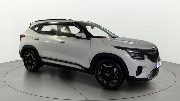 2024 KIA SELTOS  HTX PLUS 1.5 TURBO PETROL IMT, Petrol, Manual, 34,428 km, Right Front Diagonal