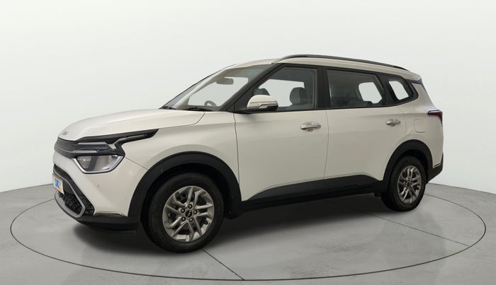 2023 KIA CARENS PRESTIGE PLUS 1.5 PETROL IMT 7 STR, Petrol, Manual, 18,306 km, Left Front Diagonal