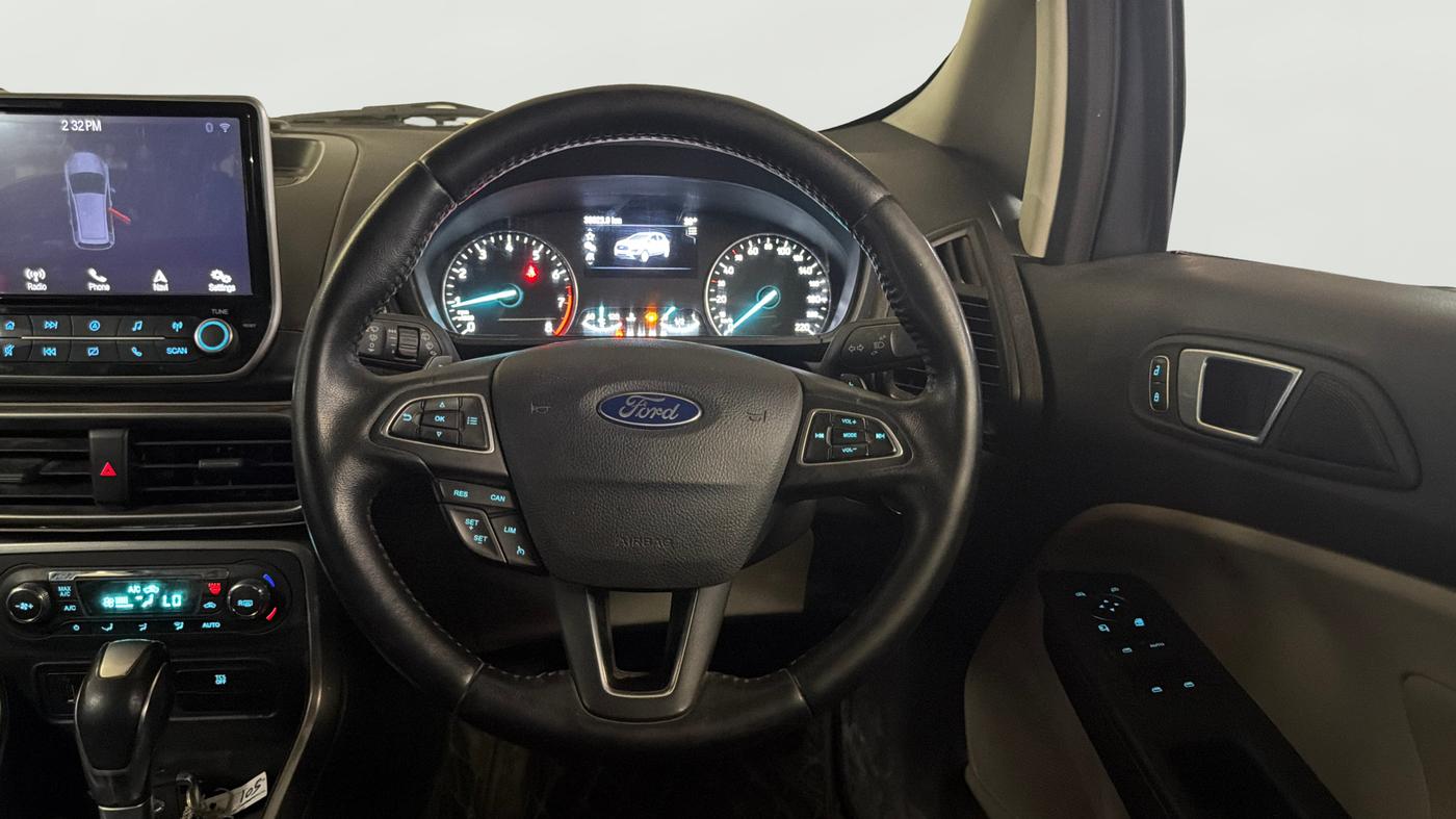 2021 Ford Ecosport TITANIUM + 1.5L PETROL AT, Petrol, Automatic, 38,909 km, Steering Wheel Close Up