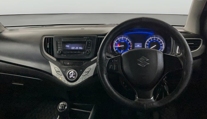2018 Maruti Baleno DELTA PETROL 1.2, Petrol, Manual, 74,902 km, Steering Wheel Close Up