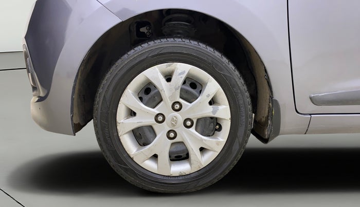 2014 Hyundai Grand i10 SPORTZ 1.2 KAPPA VTVT, Petrol, Manual, 79,858 km, Left Front Wheel